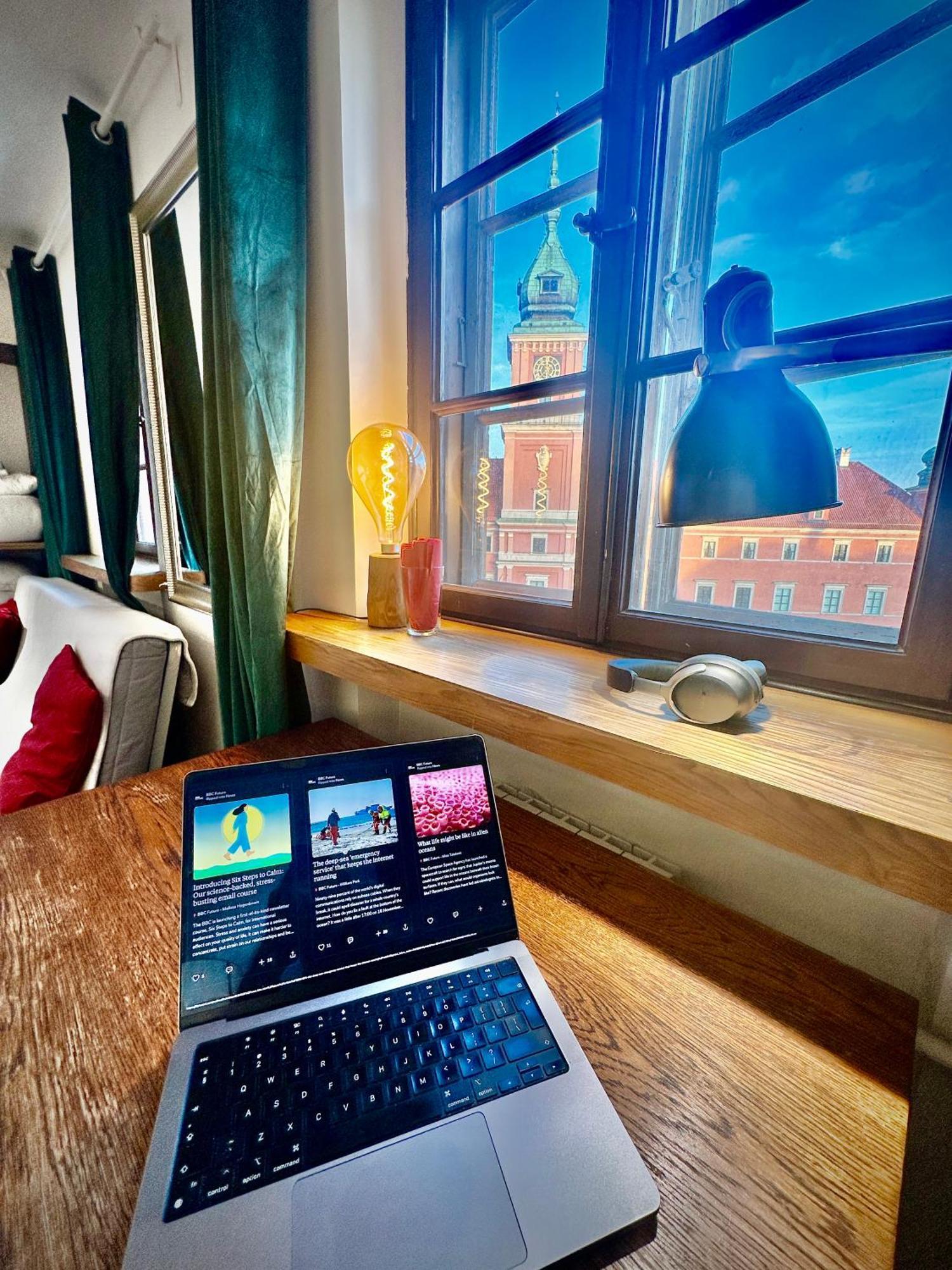 Old Town Best View Wifi 300 Mb/S Huge Screen Netflix Appletv Amazontv وارسو المظهر الخارجي الصورة
